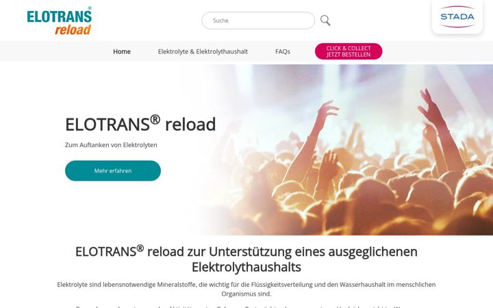 Zrzut ekranu elotrans.at