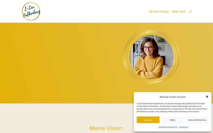 Screenshot of eloufalkenberg.com