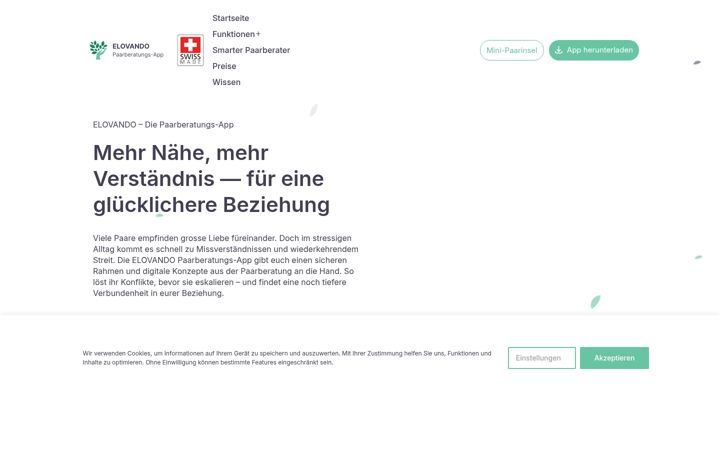 Screenshot of elovando.com