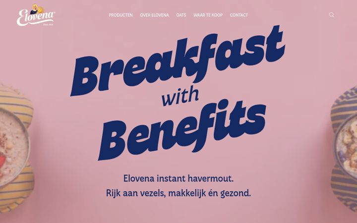 Snímek obrazovky elovena.nl