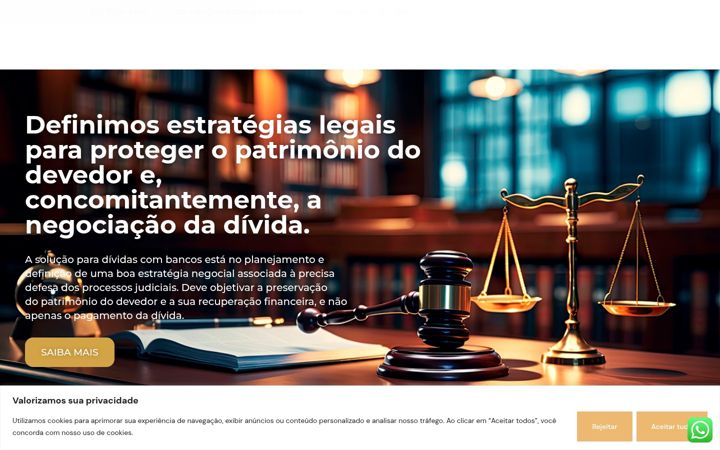 Ekrānuzņēmums no eloyadvogados.com.br