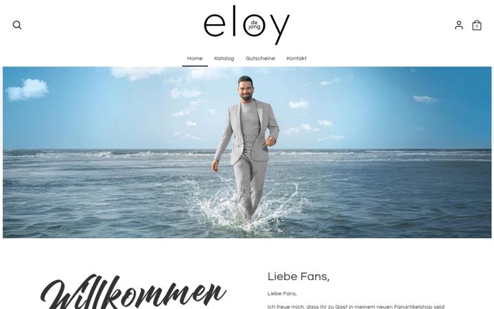 Screenshot του eloydejongshop.de