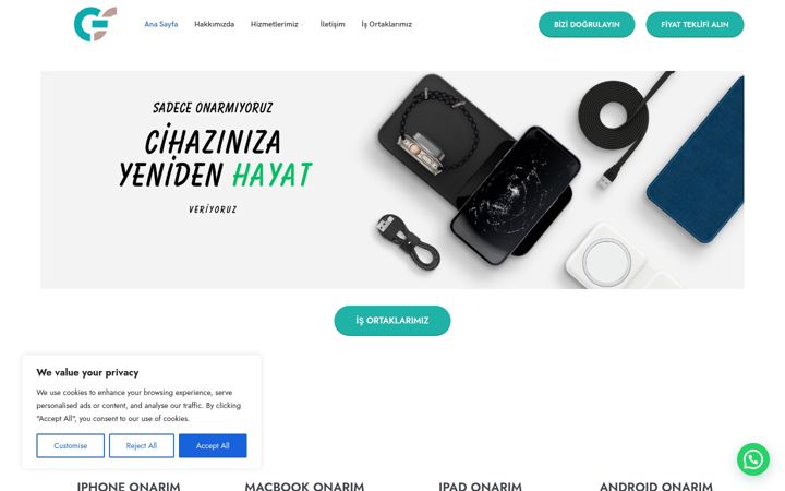 Screenshot of elpaservis.com