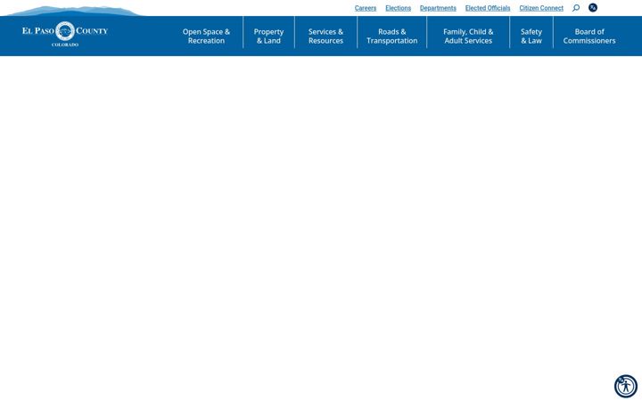 Screenshot of elpasoco.com
