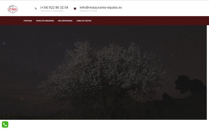 Posnetek zaslona elpatiosantiagodelteide.es