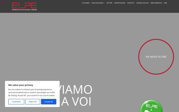Screenshot di elpe.it