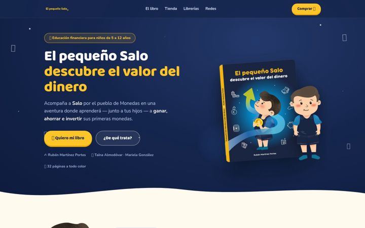 Screenshot von elpequenosalo.com