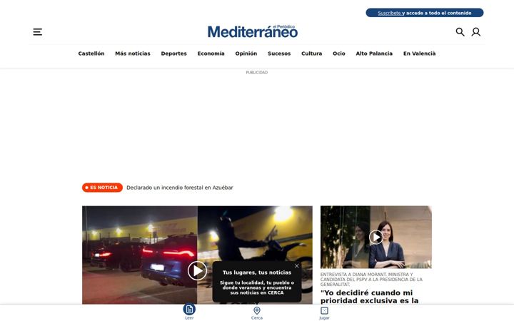 Screenshot di elperiodicomediterraneo.com