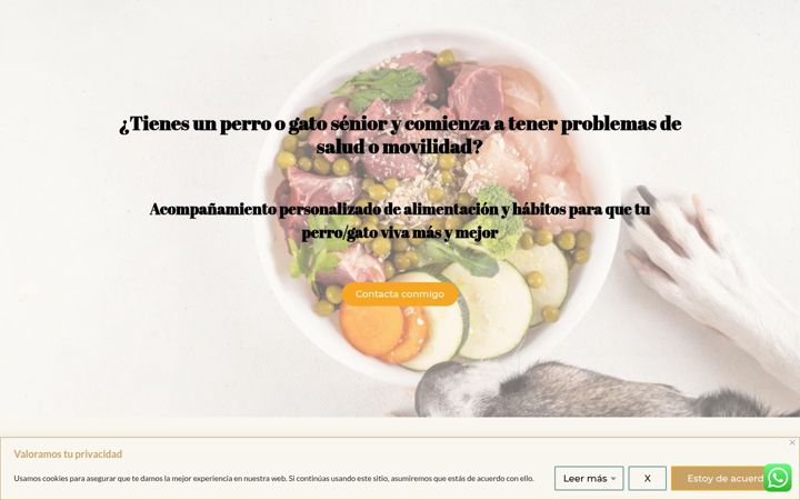 Screenshot of elperroalquimista.com