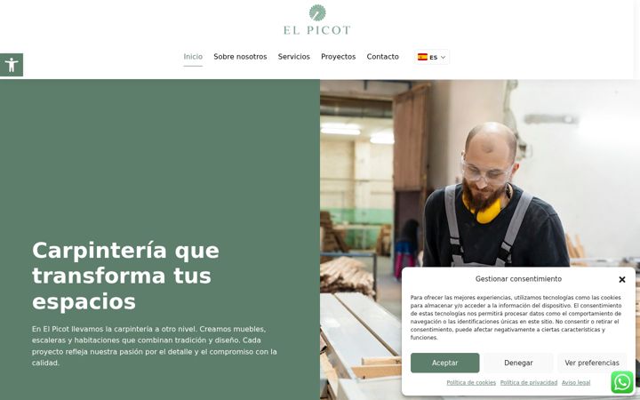Screenshot of elpicot.com