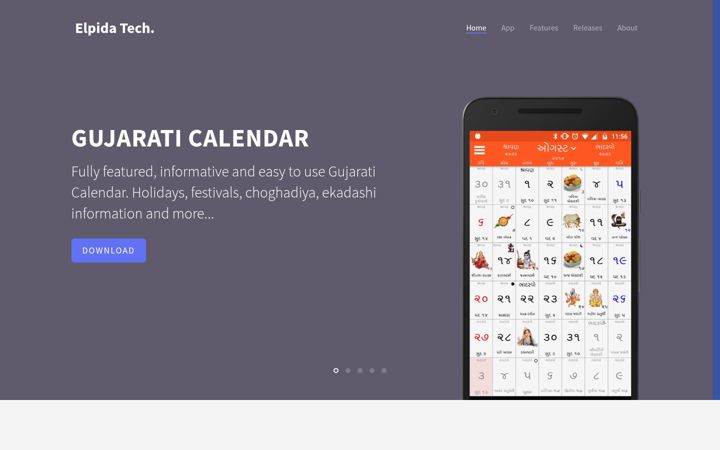 Screenshot of elpidatech.com