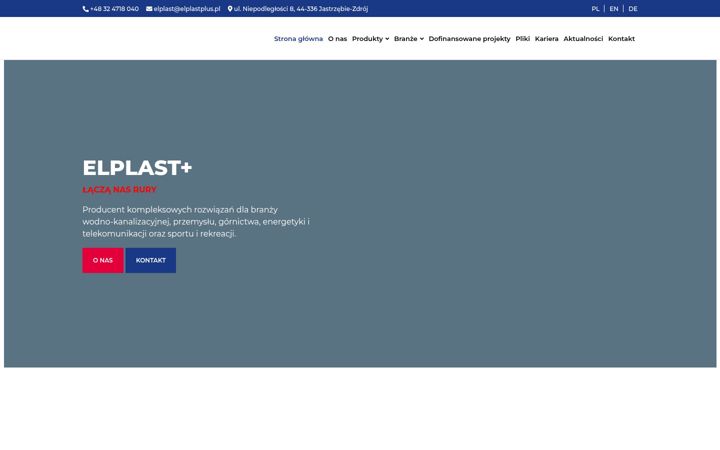 Screenshot of elplastplus.pl