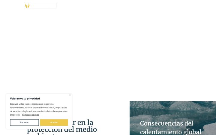 Screenshot of elpoderdeayudar.com