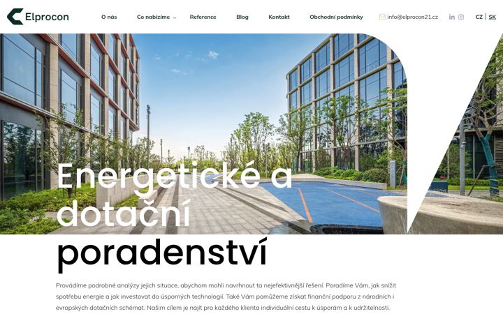 Captură de ecran a elprocon21.cz