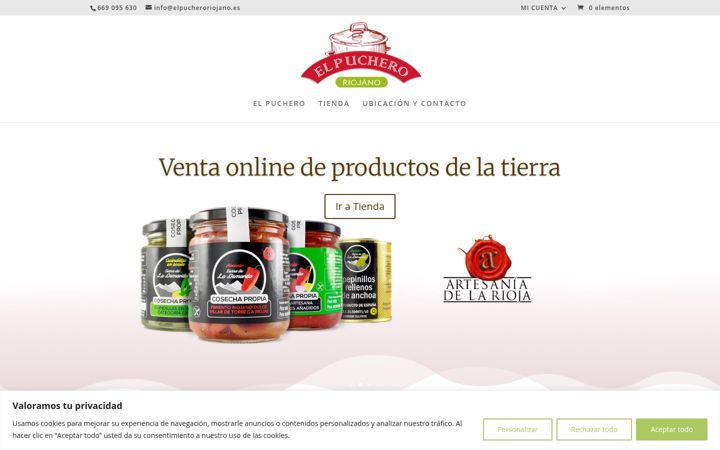 Posnetek zaslona elpucheroriojano.es