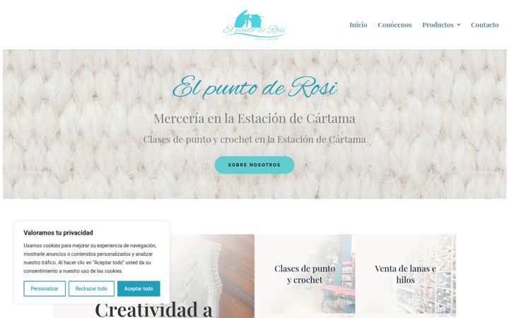 Screenshot of elpuntoderosi.com