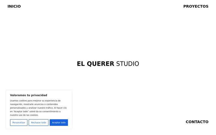 Screenshot of elquererstudio.com
