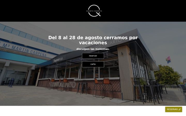Screenshot of elquintoquarto.com