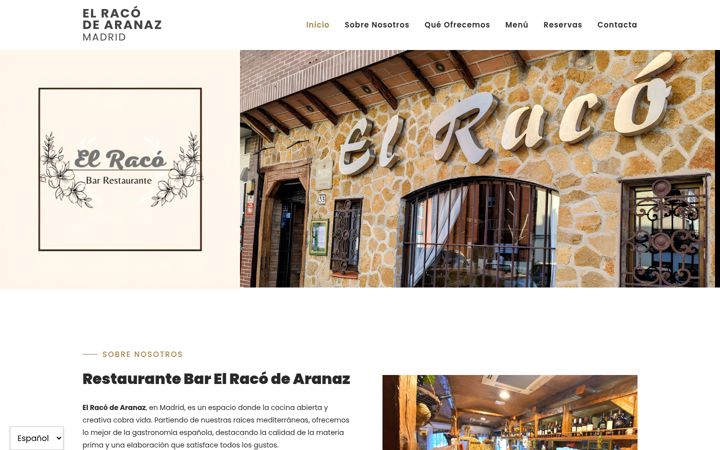 Screenshot of elracodearanaz.com