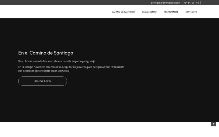 Screenshot of elrefugionavarrete.es