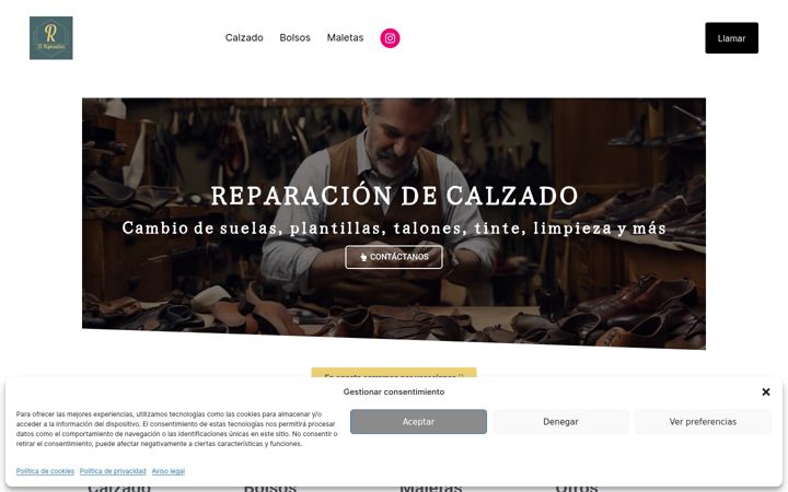 Posnetek zaslona elreparadordezurbano.es