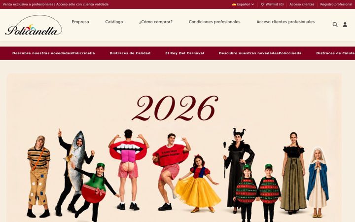 Screenshot of elreydelcarnaval.shop