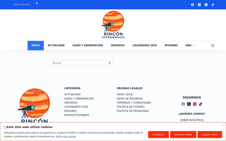 Screenshot of elrinconastronomico.com