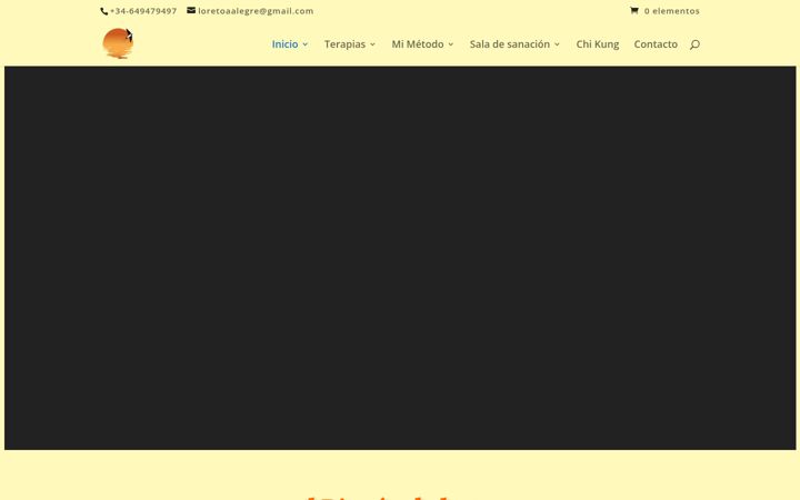 Screenshot of elrincondelaluz.es
