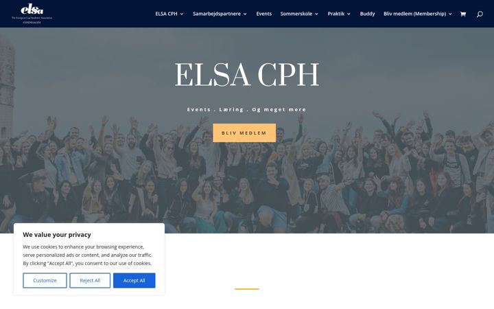 Screenshot di elsa-cph.dk