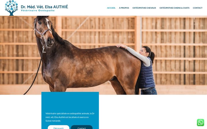Skärmbild av elsaauthie.ch