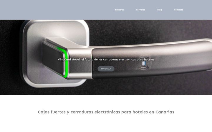 Screenshot of elsafecanarias.com
