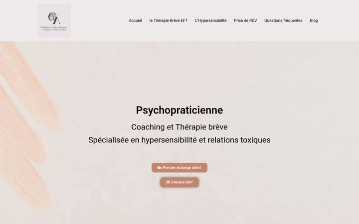 Screenshot of elsahuc.fr
