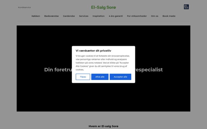 Screenshot di elsalgsoro.dk