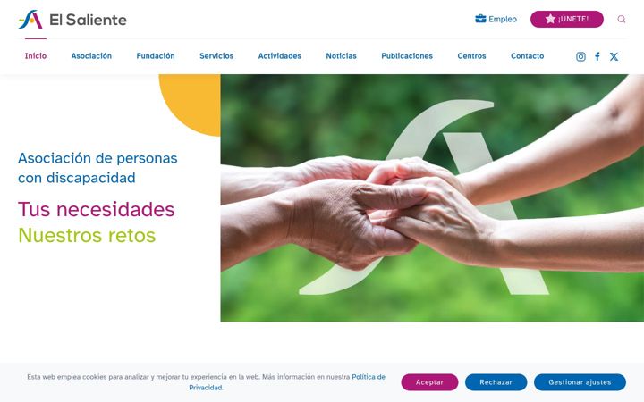 Screenshot of elsaliente.com