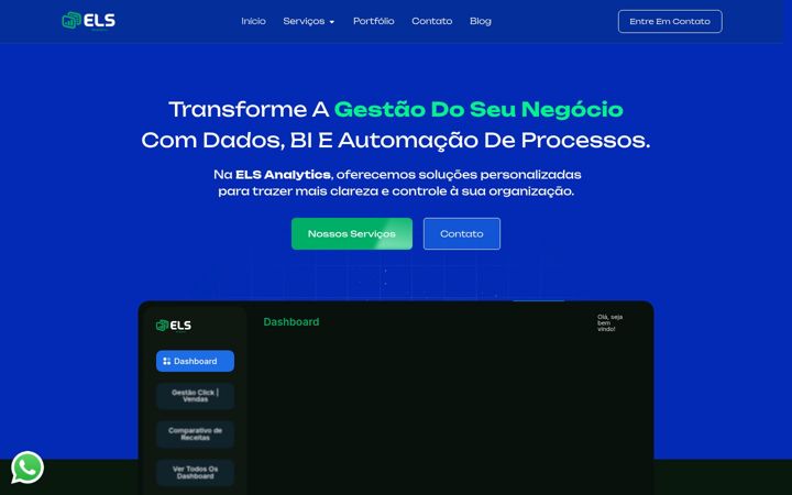 Ekrānuzņēmums no elsanalytics.com.br