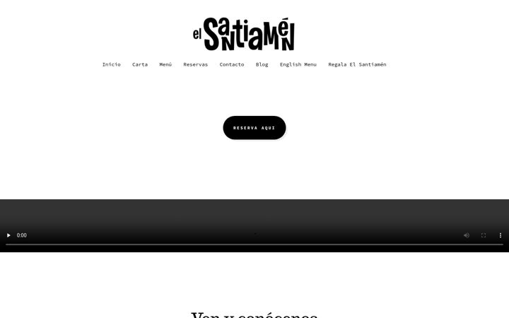 Screenshot of elsantiamen.es