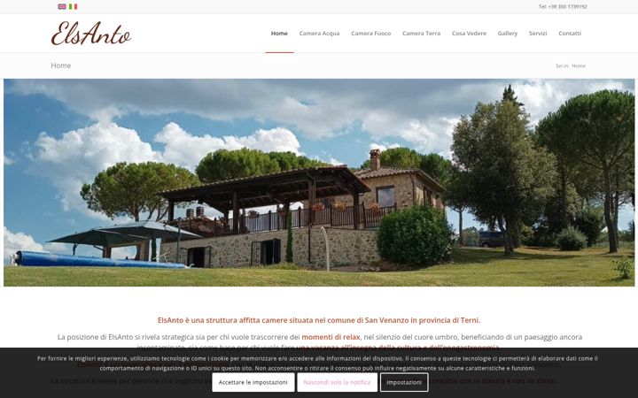 Screenshot di elsanto-beb.it