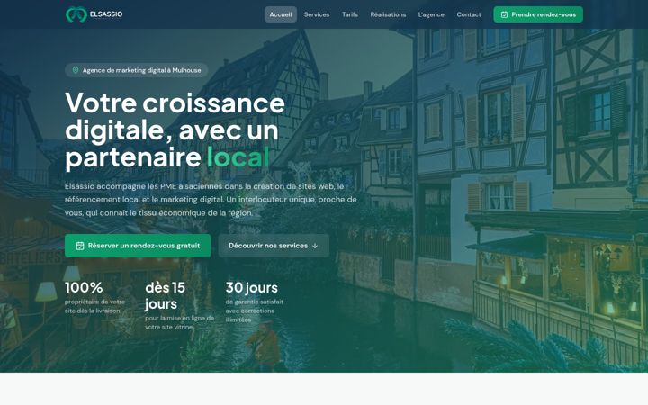 Screenshot ta' elsassio.fr