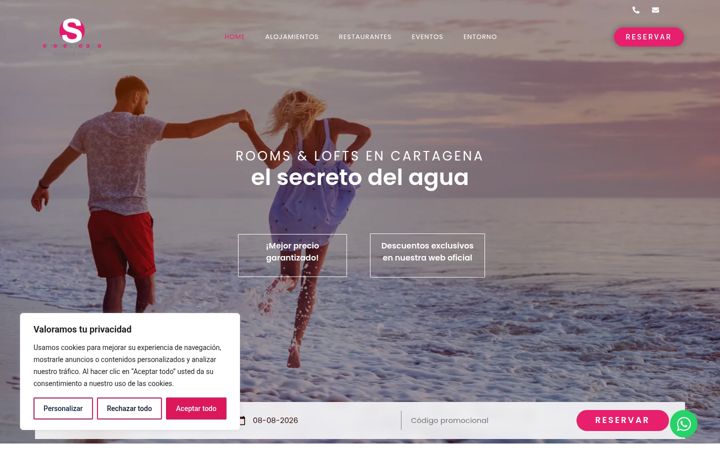 Screenshot of elsecretodelagua.com
