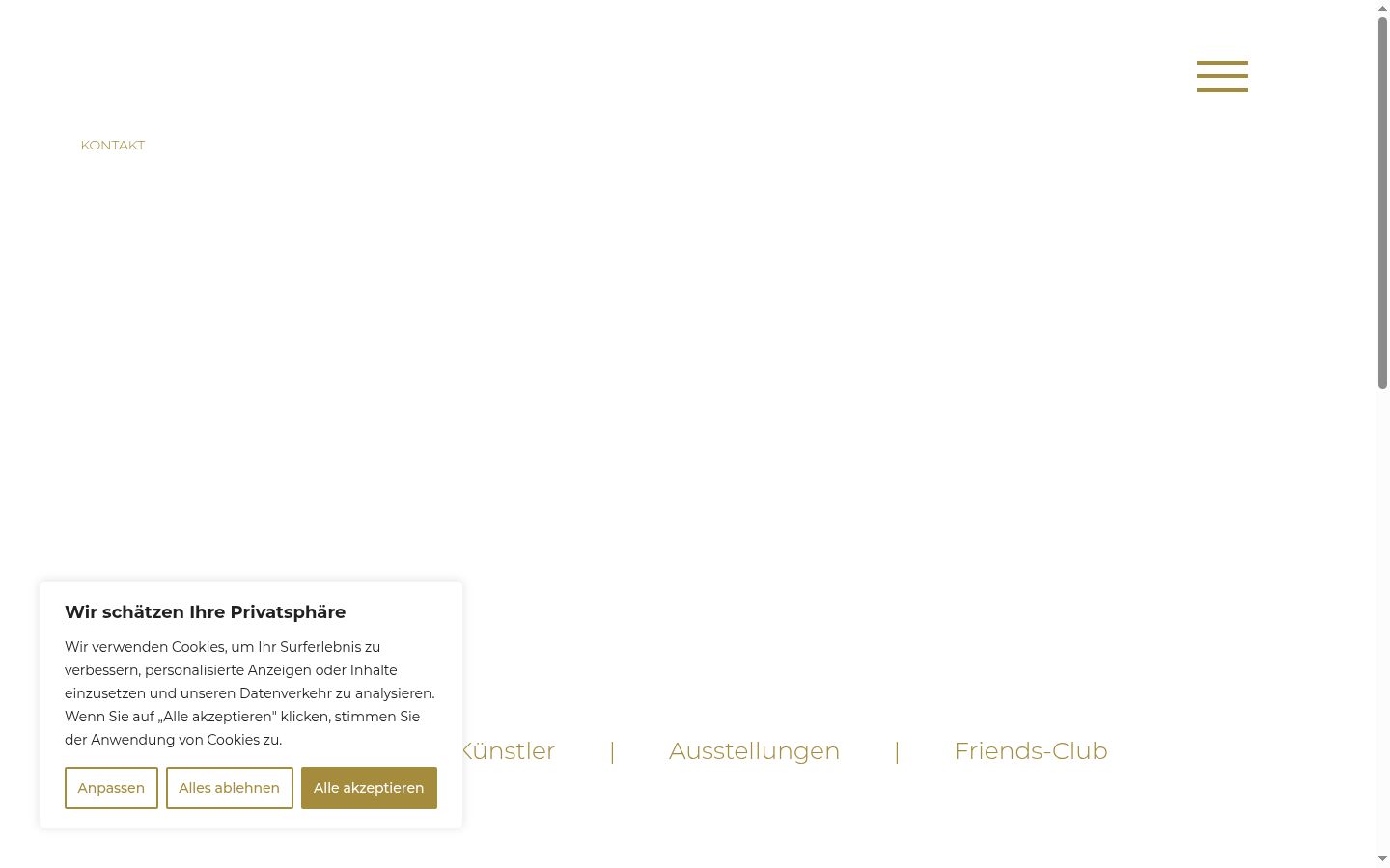 Screenshot tal-banner tal-kunsens muri qabel kwalunkwe interazzjoni