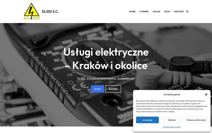 Snímek obrazovky elsid.pl