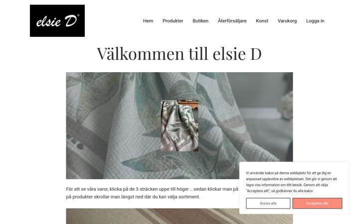 Skjámynd af elsie-d.se