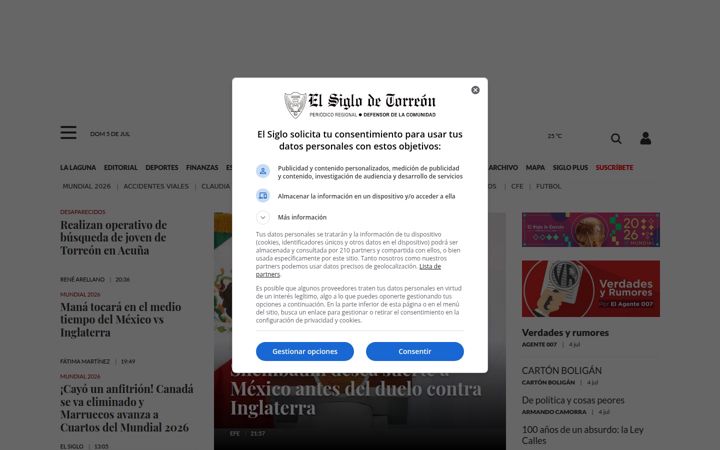 elsiglodetorreon.com.mx