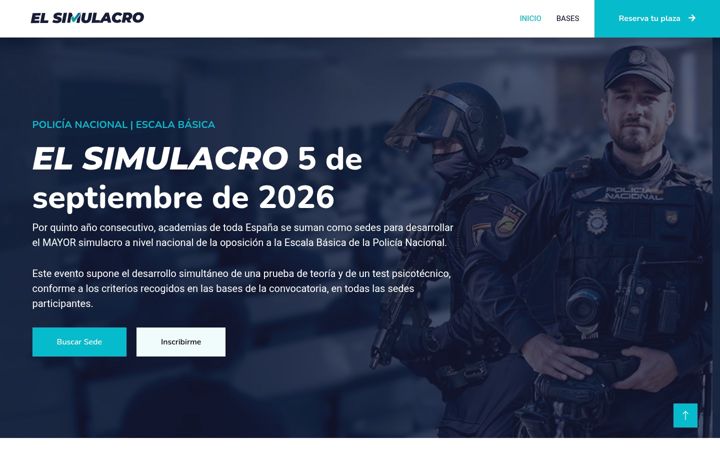 Screenshot of elsimulacro.es