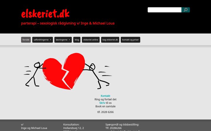 Screenshot di elskeriet.dk