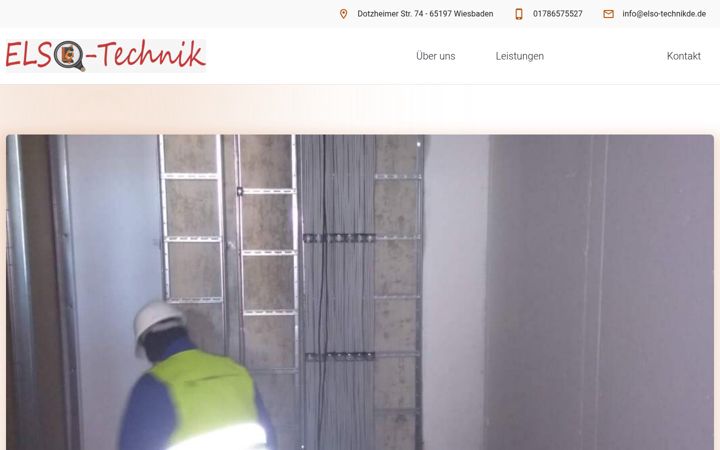 Screenshot of elso-technikde.de
