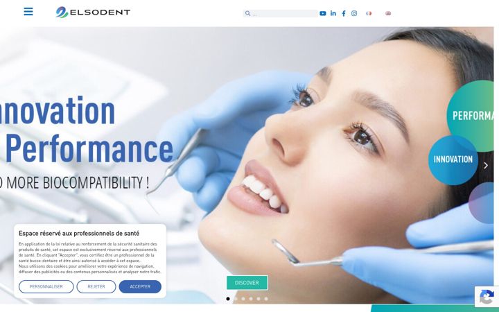 Screenshot of elsodent.com