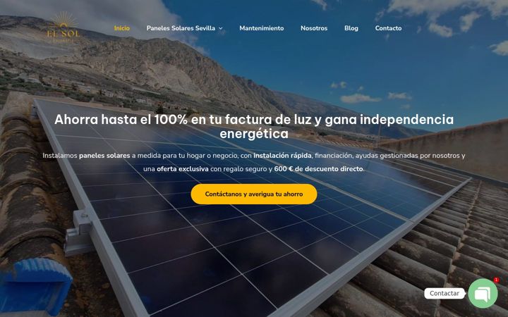 Screenshot of elsolesgratis.es