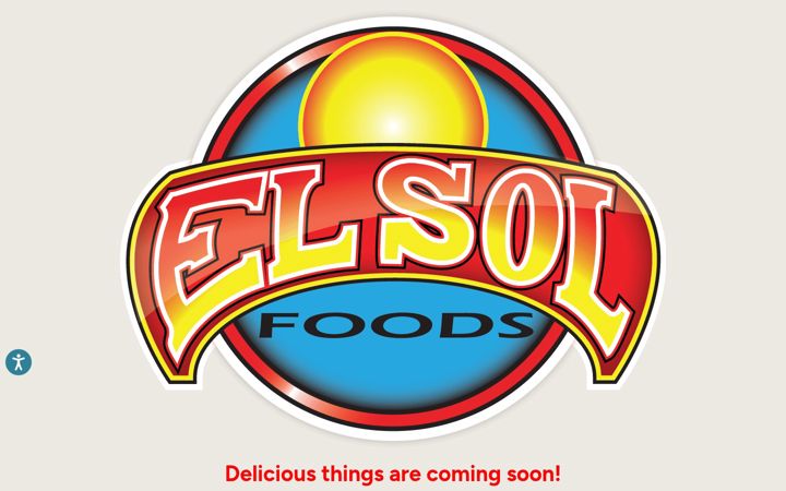 Screenshot of elsolfoods.com