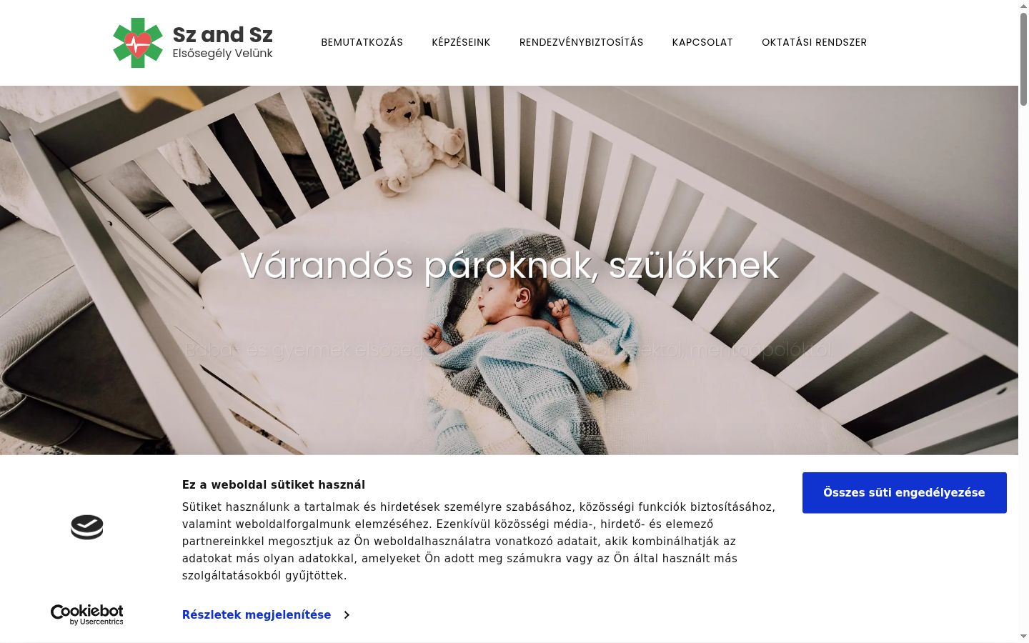 Capture d'écran de la bannière de consentement affichée avant toute interaction